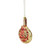 5" Gold and Red Pepperoni Pizza Christmas Ornament - IMAGE 2