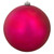 Magenta Pink Shatterproof Matte Christmas Ball Ornament 8" (200mm) - IMAGE 1