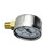 2.75" (50mm) Silver and White Side Mount Stainless Steal Pressure Gauge - IMAGE 3