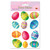 Pack of 48 Vibrant Easter Egg Stickers Easter Party Favors 7.5" - IMAGE 1
