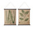 Set of 2 Miscellaneous Green Foliage Cotton Wall Hangings 32” - IMAGE 2