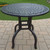 Contemporary Motif Outdoor Patio Umbrella Dining Table - 42" - Black - IMAGE 3