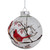 4" Red Cardinals Snowy Winter Scene Glass Ball Christmas Ornament - IMAGE 3