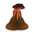 Club Pack of 12 Brown and Orange Erupting Volcano Centerpieces 15" - IMAGE 1
