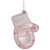 4" Baby's 1st Christmas Pink Mitten Glass Ornament - IMAGE 5