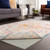 Gray Polymer Pad for a 9' Round Outdoor Area Throw Rug - IMAGE 3