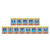 Club Pack of 12 Blue 'Happy Birthday' Space Pennant Banners 12' - IMAGE 1