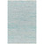 9' x 13' Teal and Ice Blue Checked Pattern Rectangular Area Throw Rug - IMAGE 1