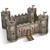 Club Pack of 12 Brown 3-D Castle Medieval Table Centerpieces 9" - IMAGE 1