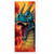 Club Pack of 12 Teel Green and Orange Dragon Hanging Door Cover 6' - IMAGE 1