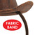 Women's Distressed Western Cowboy Hat Adult Headband Costume Accessory - One Size - Pack of 12 - IMAGE 5