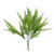 15" Green Australian Fern Artificial Floral Spray - IMAGE 1