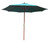 9ft Outdoor Patio Market Umbrella with Hand Crank and Tilt, Green - IMAGE 1