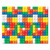 Pack of 6 Multi-Color Building Block Backdrops 48" - IMAGE 1