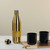 12.5” Black and Gold Glittered Insulted Portable Wine Carrier with Cups - IMAGE 3