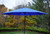 Outdoor Patio Market Umbrella with Hand Crank and Tilt - 9' - Royal Blue - IMAGE 2