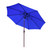 Outdoor Patio Market Umbrella with Hand Crank and Tilt - 9' - Royal Blue - IMAGE 1