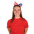 Patriotic Bow Headband Costume Accessory - One Size - Pack of 12 - IMAGE 1