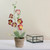 14" Crimson Red and Banana Yellow Decorative Orchids in Pot - IMAGE 3