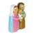 3" Religious Holy Family Jesus, Mary and Joseph Figurine - IMAGE 2