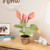 Calla Lily Artificial Christmas Plant - 19" - Pink - IMAGE 1