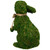 Standing Moss Easter Rabbit Figurine - 10" - IMAGE 5