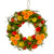 Shaved Wood Flowers with Moss and Twigs Spring Wreath - 12" - IMAGE 2
