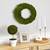 12" Green Moss and Vine Artificial Wreath - IMAGE 2