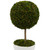 Reindeer Moss Ball  Artificial Potted Topiary Tree - 16" - Green - IMAGE 5