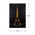 23.5" LED Lighted Famous Eiffel Tower Paris France at Night Canvas Wall Art - IMAGE 5