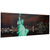 LED Back Lit Statue of Liberty and NYC Skyline Canvas Wall Art - 15.75" x 39.25"