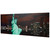 LED Back Lit Statue of Liberty and NYC Skyline Canvas Wall Art - 15.75" x 39.25"