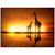 LED Back Lit Sunset Safari Giraffe and Baby Canvas Wall Art - 11.75" x 15.75” - IMAGE 3