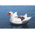 Two Person Giant Towable Lay On Swan With Handles - 84-Inch - White and Black - IMAGE 2
