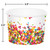 Club Pack of 72 White and Rainbow Sprinkles Disposable Treat Cups 3.5" - IMAGE 2