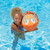 Inflatable Orange and Blue Fish Swimming Pool and Beach Ball, 27-Inch - IMAGE 3
