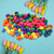 Springtime Easter Egg Decorations - 2.5" - Multicolor - Pack of 150 - IMAGE 2