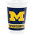 Pack of 96 Yellow and Blue Michigan Wolverines Party Cups 7.5" - IMAGE 1