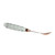 9.5" Clear and Rose Gold Stainless Steel Mixing Cocktail Bar Spoon - IMAGE 3
