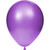 Club Pack of 180 Amethyst Purple Glossy Latex Party Balloons 8" - IMAGE 1