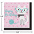 Club Pack of 192 Pink and White 'Happy Birthday' Cat Disposable Luncheon Napkins 6.5" - IMAGE 2