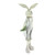 28" White and Gray Vintage Standing Easter Bunny Boy Spring Figure Decoration - IMAGE 3