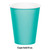 Club Pack of 240 Teal Blue Disposable Plastic Drinking Party Tumbler Cups 9 oz. - IMAGE 2