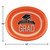 Club Pack of 96 Orange and Black School Spirit Graduation Party Invitation 12” - IMAGE 2