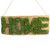 Rustic Home Artificial Grass Wall Hanging Decoration - 9.5" x 23" - Green & Beige - IMAGE 1