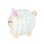 4" Snowy White and Pink Baby Lamb Easter Spring Tabletop Decor - IMAGE 2