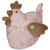 Country Floral Spring Hen Easter Figure - 8" - Pink - IMAGE 3