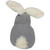 Plush Easter Bunny Rabbit with Striped Ears Spring Figure - 8" - IMAGE 6