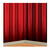 Set of 6 Red Hollywood Awards Night Curtain Backdrops 4' x 30' - IMAGE 1