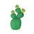 15" Green Artificial Plush Cactus Plant Tabletop Decor - IMAGE 1